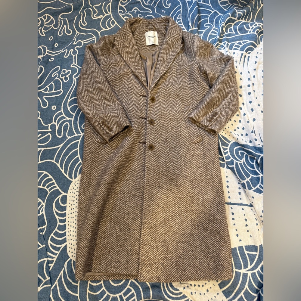 NWOT 🏷️ Abercrombie Oversized Trench Coat